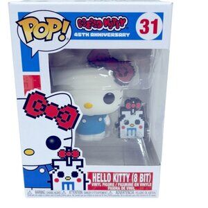 NEW in Box Funko POP! #31 Hello Kitty (8 Bit) 45th Anniversary Vinyl Figure